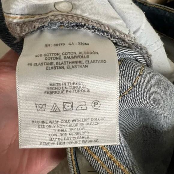 Anthropologie Pilcro And The Letterpress Slim Straight Lace Up Jeans - Picture 6 of 8